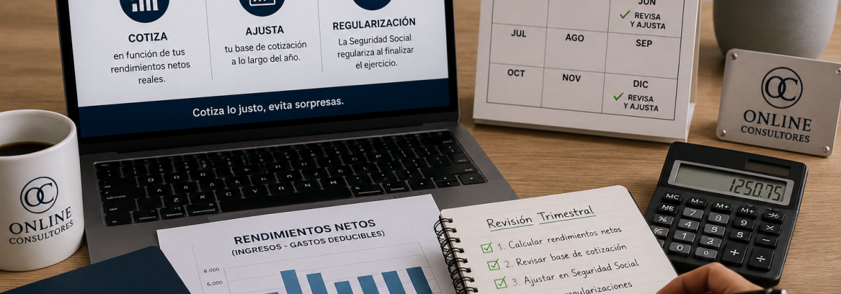 ajuste cuota autónomos rendimientos reales
