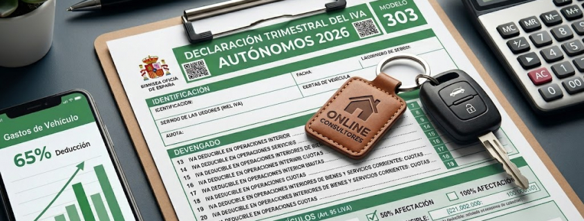 Cómo rellenar el Modelo 303 para desgravar el coche - Online Consultores