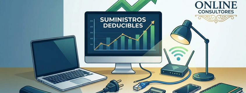 Deducción suministros teletrabajo autónomos - Online Consultores